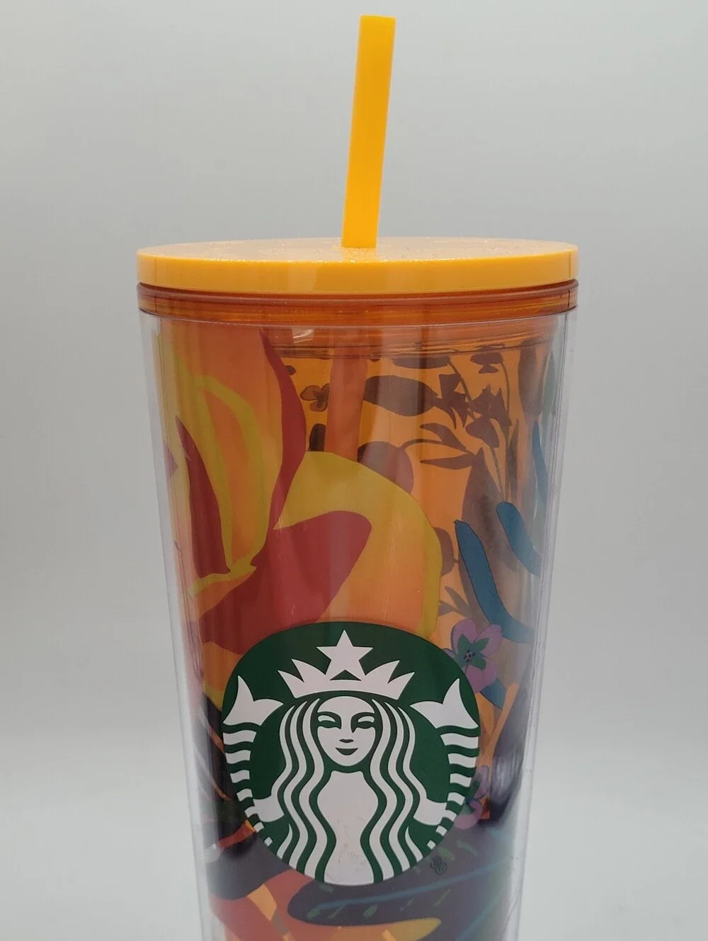 Starbucks Tropical Floral 24 Ounce Tumbler